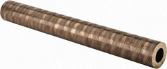 Made in USA - 1-1/2 Inch Outside Diameter x 13 Inch Long, Aluminum Bronze Round Tube - 1 Inch Inside Diameter, Alloy Aluminum Bronze (CDA 954), 5 Lb. Shipping Weight - Exact Tool & Supply
