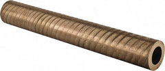 Made in USA - 1-3/4 Inch Outside Diameter x 13 Inch Long, Aluminum Bronze Round Tube - 1-1/4 Inch Inside Diameter, Alloy Aluminum Bronze (CDA 954), 5 Lb. Shipping Weight - Exact Tool & Supply