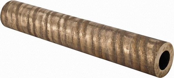 Made in USA - 2 Inch Outside Diameter x 13 Inch Long, Aluminum Bronze Round Tube - 1-1/4 Inch Inside Diameter, Alloy Aluminum Bronze (CDA 954), 8 Lb. Shipping Weight - Exact Tool & Supply