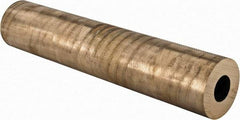 Made in USA - 2-1/2 Inch Outside Diameter x 13 Inch Long, Aluminum Bronze Round Tube - 1-1/4 Inch Inside Diameter, Alloy Aluminum Bronze (CDA 954), 14 Lb. Shipping Weight - Exact Tool & Supply