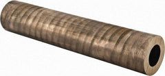 Made in USA - 2-1/2 Inch Outside Diameter x 13 Inch Long, Aluminum Bronze Round Tube - 1-1/2 Inch Inside Diameter, Alloy Aluminum Bronze (CDA 954), 12 Lb. Shipping Weight - Exact Tool & Supply