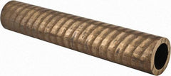 Made in USA - 2-1/4 Inch Outside Diameter x 13 Inch Long, Aluminum Bronze Round Tube - 1-3/4 Inch Inside Diameter, Alloy Aluminum Bronze (CDA 954), 7 Lb. Shipping Weight - Exact Tool & Supply