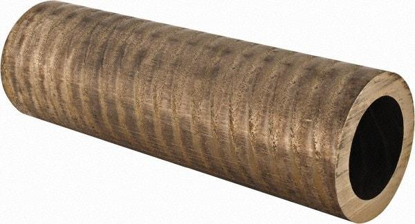 Made in USA - 4 Inch Outside Diameter x 13 Inch Long, Aluminum Bronze Round Tube - 3 Inch Inside Diameter, Alloy Aluminum Bronze (CDA 954), 23 Lb. Shipping Weight - Exact Tool & Supply