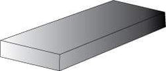 Made in USA - 1/2" Thick x 24" Wide x 2' Long, Polyurethane Sheet - Natural, 75D Hardness, ±0.025 Tolerance - Exact Tool & Supply
