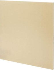 Made in USA - 1/4" Thick x 24" Wide x 2' Long, Epoxyglass Laminate (G10/F4) Sheet - Mustard Yellow, ±0.022 Tolerance - Exact Tool & Supply