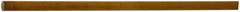 Made in USA - 3' Long, 1-1/2" Diam, Polyurethane Plastic Rod - 50A Hardness - Exact Tool & Supply