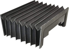 Made in USA - Nylon Sewn Way Cover - 7-1/2 Inch Inside Width - Exact Tool & Supply