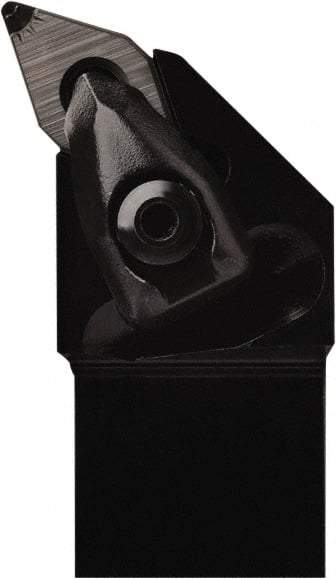 Seco - DDHN, Right Hand Cut, 107.5° Lead Angle, 20mm Shank Height x 20mm Shank Width, Negative Rake Indexable Turning Toolholder - 125mm OAL, DNM..1104.. Insert Compatibility, Series Dual Clamp - Exact Tool & Supply