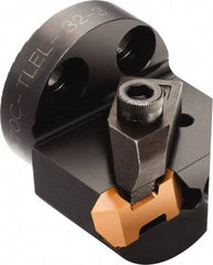 Sandvik Coromant - 570C-TLER/L Insert, 0.9843" Head Length, Modular Grooving Blade Holder Head - Right Hand Cut, System Size 20, Series Top Lok - Exact Tool & Supply