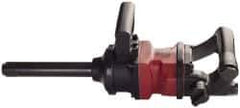 PRO-SOURCE - 1" Drive, 6,000 RPM, 1,800 Ft/Lb Torque Impact Wrench - D-Handle, 10 CFM, 90 psi, 1/2" NPT Inlet - Exact Tool & Supply