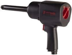PRO-SOURCE - 3/4" Drive, 6,200 RPM, 200 to 1,300 Ft/Lb Torque Impact Wrench - Pistol Grip Handle, 9 CFM, 3/8" Inlet - Exact Tool & Supply
