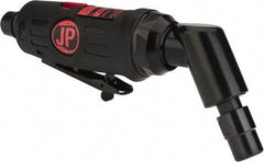 PRO-SOURCE - 1/4" Collet, Angle Handle, Air Angle Die Grinder - 20,000 RPM, Rear Exhaust, 4 CFM, 0.3 hp, 90 psi, 1/4 NPT Inlet - Exact Tool & Supply