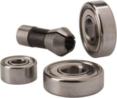 PRO-SOURCE - 1/8" Collet Die Grinder Rebuild Kit - Use with 5530005526JP, 5530007522JP - Exact Tool & Supply