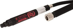 PRO-SOURCE - 1/8" Collet, Straight Handle, Air Straight Die Grinder - 70,000 RPM, Rear Exhaust, 1.5 CFM, 0.07 hp, 90 psi, 1/4 NPT Inlet - Exact Tool & Supply