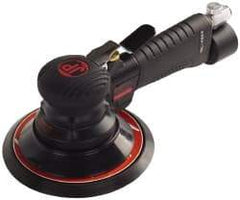 PRO-SOURCE - 12,000 RPM, 3 CFM Air Consumption, Air Orbital Sander - Round Pad, 1/4 NPT Inlet - Exact Tool & Supply
