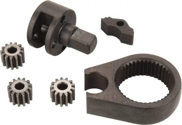PRO-SOURCE - For Use with 1/4 Stubby Ratchet 5580008346JP, 3 Idler Gears 80223 and Punch 21340, Rebuild Kit - (3) Planet Gears 32-301523, Yoke 32-301532, Ratchet Pawl 32-301537, 1/4 Square Anvil 32-301538 - Exact Tool & Supply