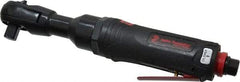 PRO-SOURCE - 1/2" Drive, 400 RPM, 75 Ft/Lb Torque Ratchet Wrench - Inline Handle, 4 CFM, 90 psi, 1/4" NPT Inlet - Exact Tool & Supply