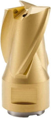 Seco - MP16 M05 Grade MP3000 Carbide Milling Tip Insert - TiAlN Finish, 3 Flutes, 5/8" Cutting Diam, 3/4" Depth of Cut, 1.283" Extension, 0.0315" Cnr Rad - Exact Tool & Supply
