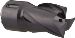 Seco - MP16 M05 Grade MP3000 Carbide Milling Tip Insert - TiAlN Finish, 3 Flutes, 5/8" Cutting Diam, 3/4" Depth of Cut, 1.283" Extension, 1/64" Cnr Rad - Exact Tool & Supply