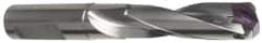 Guhring - 0.965 to 0.984" Diam, 79.7mm Max Depth, 1" Shank Diam, 117mm Flute, Replaceable Tip Drill - HT 800 WP Insert, Series 4107 - Exact Tool & Supply