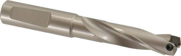 Guhring - 0.571 to 0.59" Diam, 47.8mm Max Depth, 5/8" Shank Diam, 70mm Flute, Replaceable Tip Drill - HT 800 WP Insert, Series 4107 - Exact Tool & Supply