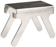 Gibraltar - 4" Jaw Width, Aluminum, Vise Jaw Cap - Press On Attachment - Exact Tool & Supply