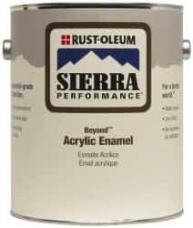 Rust-Oleum - 1 Gal Deep Base Gloss Finish Industrial Enamel Paint - 165 to 520 Sq Ft per Gal, Interior/Exterior - Exact Tool & Supply