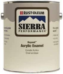 Rust-Oleum - 1 Gal Deep Base Gloss Finish Industrial Enamel Paint - 165 to 520 Sq Ft per Gal, Interior/Exterior - Exact Tool & Supply
