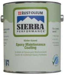 Rust-Oleum - 1 Gal Safety Yellow Water-Based Epoxy - 230 to 340 Sq Ft/Gal Coverage - Exact Tool & Supply