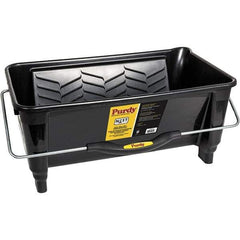 Purdy - 18" Roller Compatible Dual Roll-Off Paint Bucket - 5 Gal Capacity, 25-3/4" Wide, Polypropylene - Exact Tool & Supply