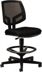 Hon - Swivel & Adjustable Stools Type: Adjustable Height Stool Base Type: Swivel - Exact Tool & Supply