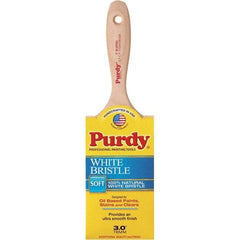 Purdy - 3" Flat Hog General Purpose Paint Brush - 3-1/8" Bristle Length, 5-1/2" Wood Beavertail Handle - Exact Tool & Supply