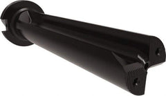 Allied Machine and Engineering - 11" Max Drill Depth, 4.5xD, 2.2" Diam, Indexable Insert Drill - 2 Inserts, CAT50 Taper Shank - Exact Tool & Supply
