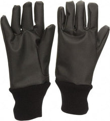 PRO-SAFE - Size M Aramid Lined Silicone Heat Resistant Glove - 12" OAL, Knit Wrist Cuff - Exact Tool & Supply