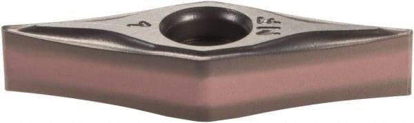 Iscar - VNMG2.5-1 NF Grade IC6015 Carbide Turning Insert - TiCN/Al2O3/TiN Finish, 35° Diamond, 5/16" Inscr Circle, 5/32" Thick, 1/64" Corner Radius - Exact Tool & Supply