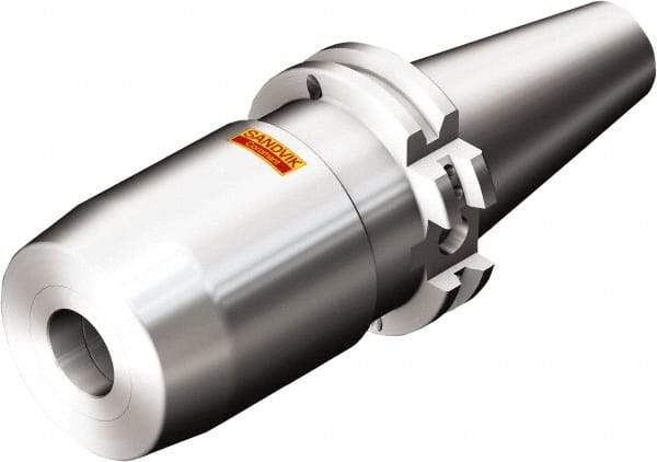 Sandvik Coromant - CAT40 Taper Shank, 25mm Hole Diam, Hydraulic Tool Holder/Chuck - 57mm Nose Diam, 101mm Projection, 36mm Clamp Depth, 18,000 RPM, Through Coolant - Exact Tool & Supply