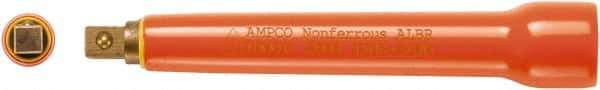 Ampco - 3/8" Drive Insulated Socket Extension - 6" OAL, Insulated Finish - Exact Tool & Supply