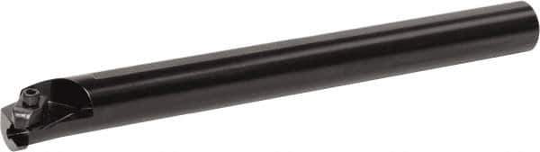 Kyocera - A-KKC, Internal, Right Hand, 0.14" Max Depth of Cut, 0.189 to 0.31" Groove Width, Indexable Grooving Tool Holder - KC.. 3 Insert Compatibility, 12" OAL, Through Coolant - Exact Tool & Supply