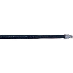 Super Self Locking Wood Handle for floor sweeps with Threaded Metal Tip - Exact Tool & Supply