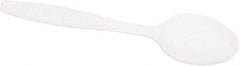 Solo - SOLO Cup Company Guildware Heavyweight Plastic Teaspoons - White - Exact Tool & Supply