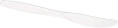 Solo - SOLO Cup Company Guildware Heavyweight Plastic Knives - White - Exact Tool & Supply