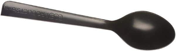ECO PRODUCTS - Eco-Products 100% Recycled Content Cutlery, Spoon, 6" - Black - Exact Tool & Supply