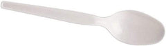 Dixie - Dixie Plastic Tableware, Heavy Mediumweight Teaspoons - White - Exact Tool & Supply