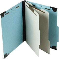 Pendaflex - 8-1/2 x 11", Letter Size, Red, Hanging Classification Folders - 11 Point Stock, 2/5 Tab Cut Location - Exact Tool & Supply