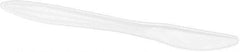 DART - Dart Style Setter Mediumweight Plastic Knives - White - Exact Tool & Supply