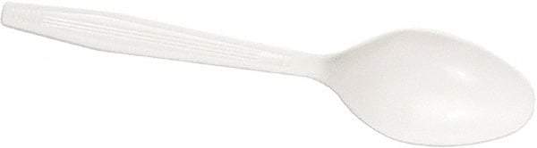 Boardwalk - Boardwalk Full-Length Polystyrene Cutlery, Teaspoon - White - Exact Tool & Supply
