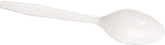 Boardwalk - Boardwalk Full-Length Polystyrene Cutlery, Teaspoon - White - Exact Tool & Supply