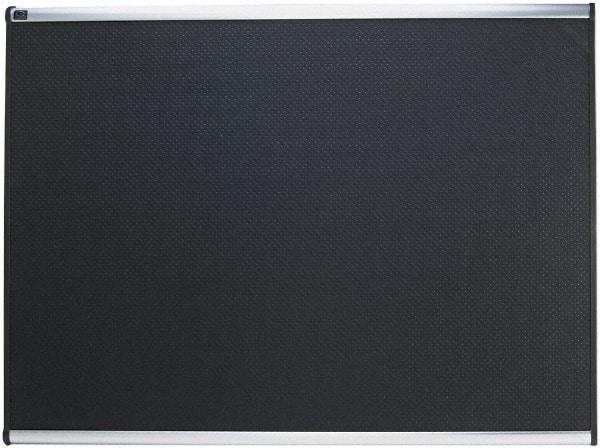 Quartet - 48" Wide x 36" High Tack Bulletin Board - High-Density Foam, Black - Exact Tool & Supply