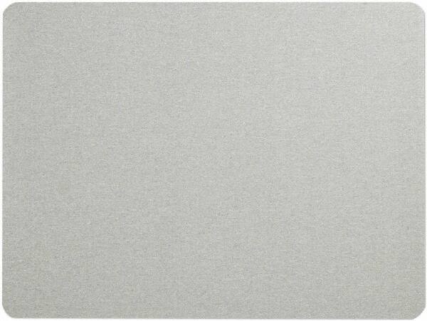 Quartet - 48" Wide x 36" High Open Cork Bulletin Board - Fabric, Gray - Exact Tool & Supply