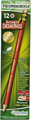 TICONDEROGA - Lead Standard - Red - Exact Tool & Supply